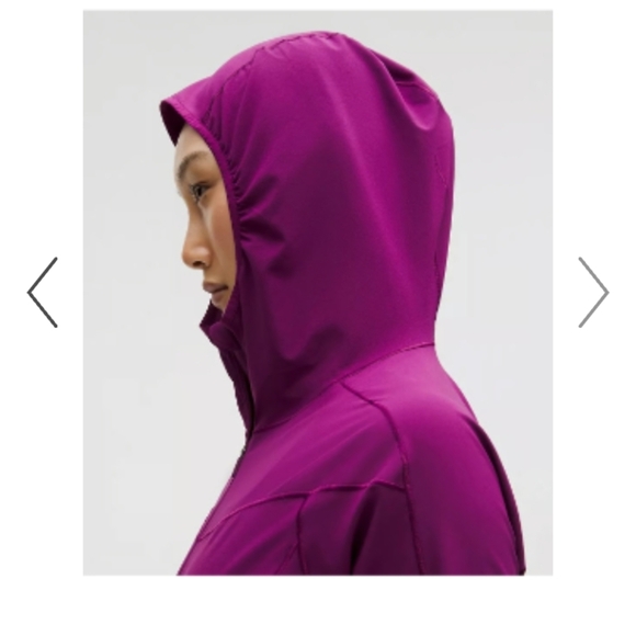 NWT Lululemon Mist Over Windbreaker - Chilled Grape - Picture 3 of 7